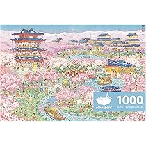 マムマムページ MOMIBOOK Puzzles for Adults 1000 Pieces Jigsaw Puzzles of